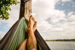 Hangmat Tropilex Travel Single Outdoor Army -MSR Winkel hammock outdoor army 03