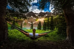 Hangmat Tropilex Travel Single Outdoor Lime -MSR Winkel hammock outdoor lime 07