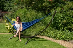 Hangmat Tropilex Single Plain Blue -MSR Winkel hammock plain blue 223