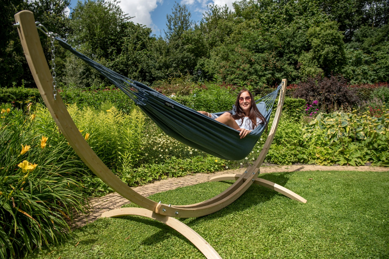 Hangmat Tropilex Single Plain Jeans 9 Hangmat Tropilex Single Plain Jeans - Afbeelding 7