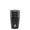 Reisbeker Mizu Party Cup Black 300ml(4-Delig) 1 Reisbeker Mizu Party Cup Black 300ml(4-Delig) -MSR Winkel party cup 10 black stack 800x