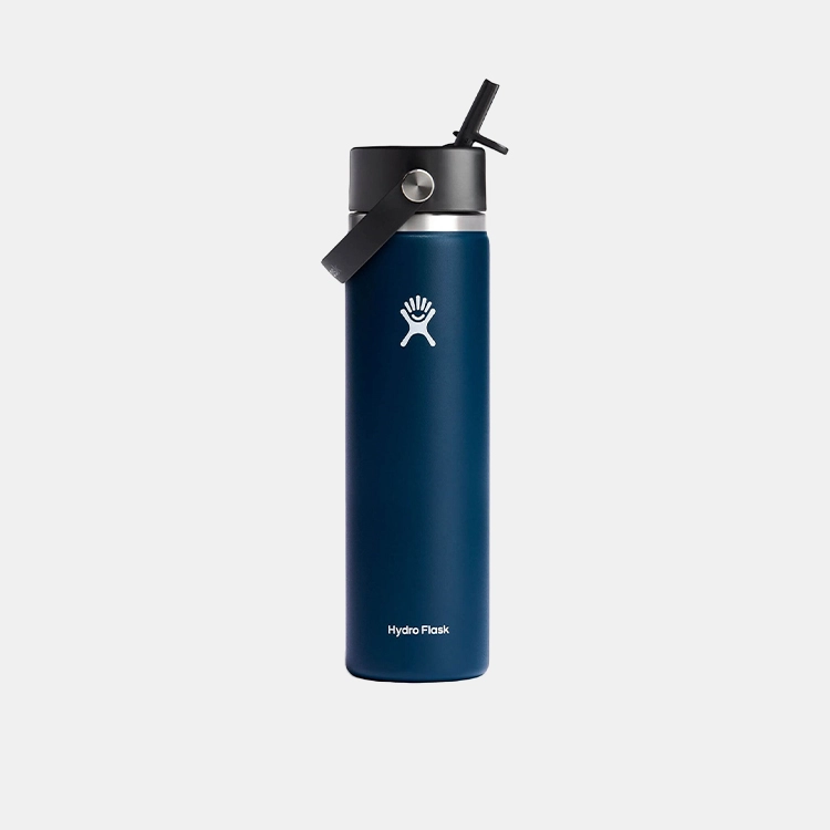 Thermosfles Hydro Flask Wide Mouth Flex Straw Cap Indigo 709 Ml 8 Thermosfles Hydro Flask Wide Mouth Flex Straw Cap Indigo 709 Ml - Afbeelding 6