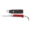 Vouwmes Inox No. 8 Origins Tradition Rood Opinel Hoesje -MSR Winkel vouwmes opinel no. 8 inox rood hoesje 1