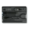 SwissCard 10 Functies Transparant Zwart Victorinox -MSR Winkel zwart 1